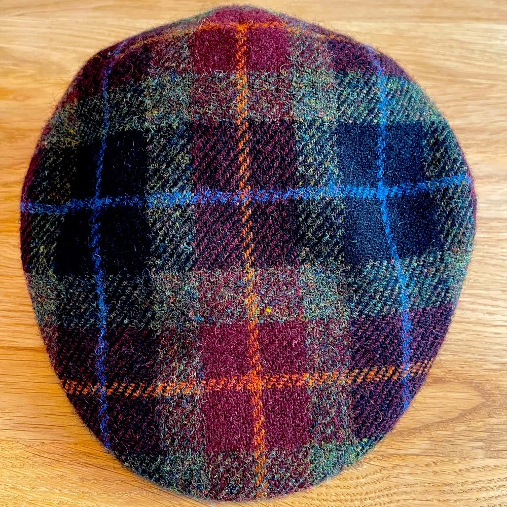 Goorin Bros. Alfonso D’Este Plaid Newsboy Flat Cap. - Picture 1 of 5